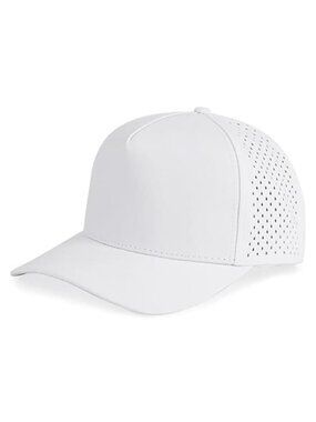 Quick Dry 5 Panel Baseball Cap Breathable Mesh Snapback Running Outdoor Hat